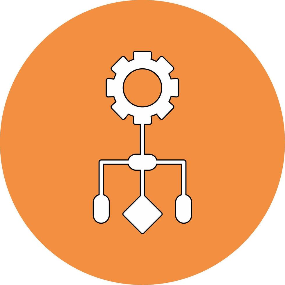 Workflow Vector Icon