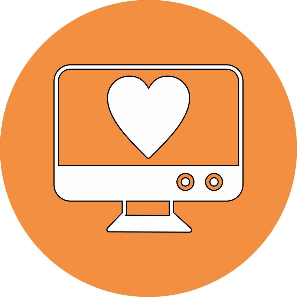Monitor Vector Icon