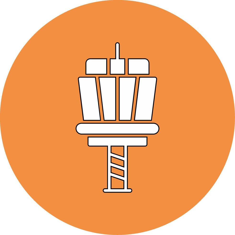 Control Tower Vector Icon