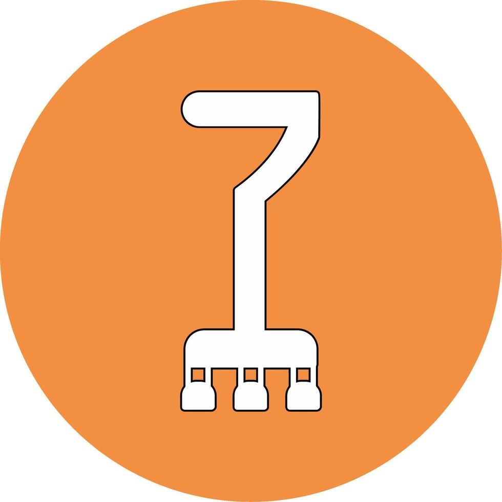 Walking Stick Vector Icon