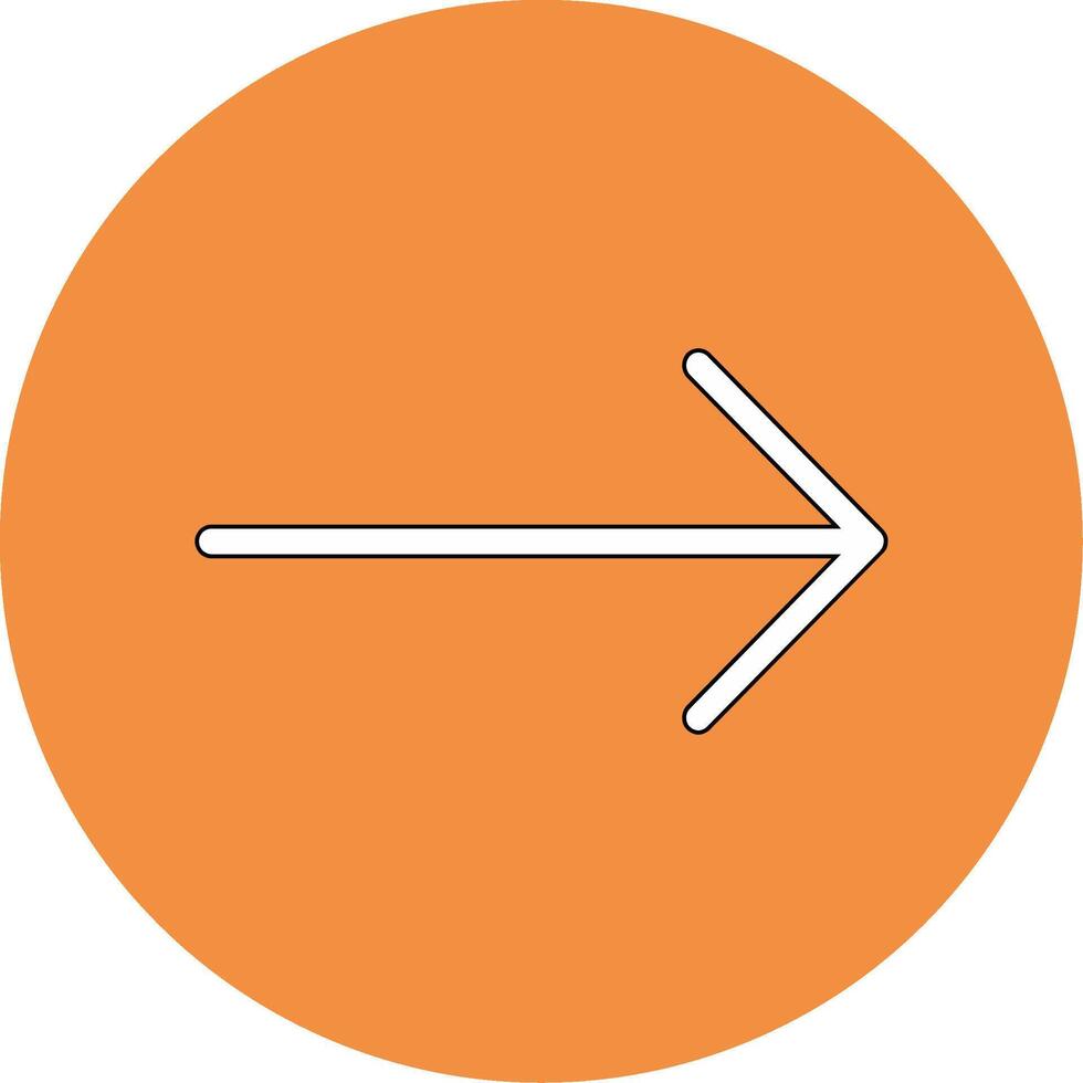 Right Arrow Vector Icon