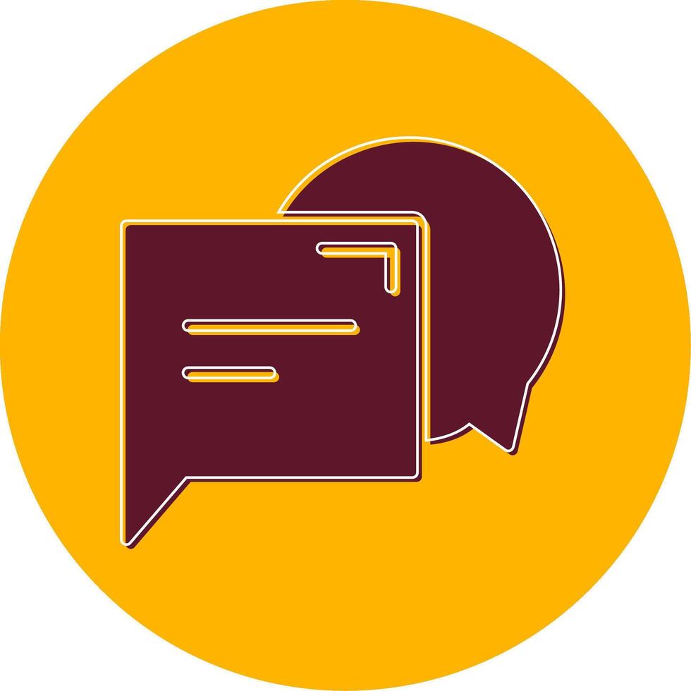 Speech Bubbles Vector Icon