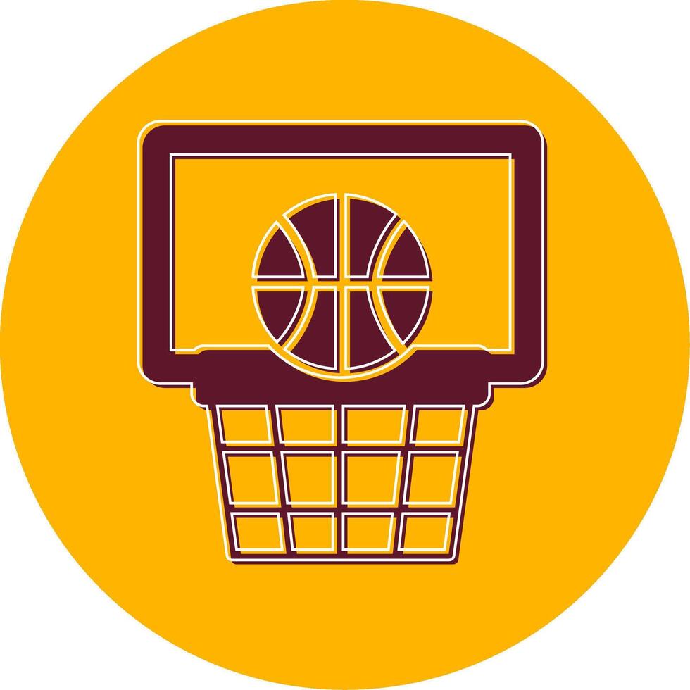 icono de vector de baloncesto