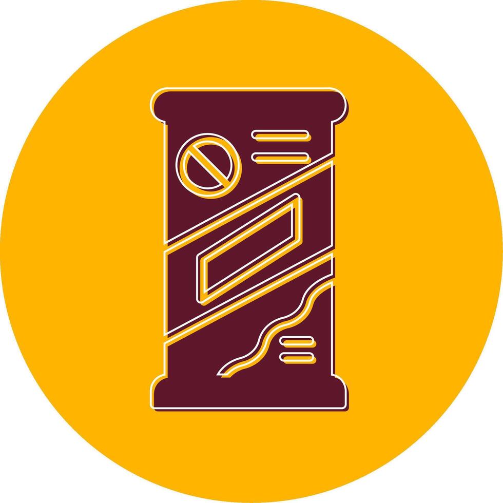 Roll Up Vector Icon