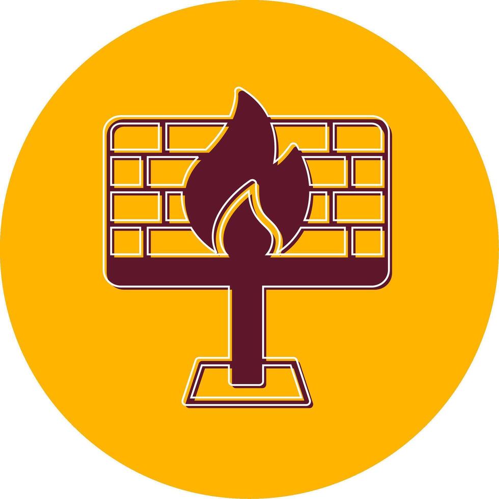 Firewall Vector Icon