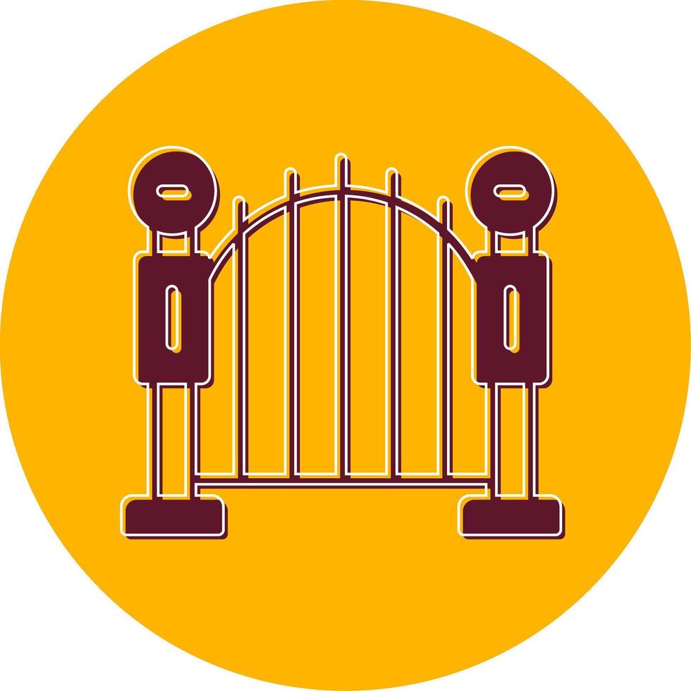 icono de vector de puerta