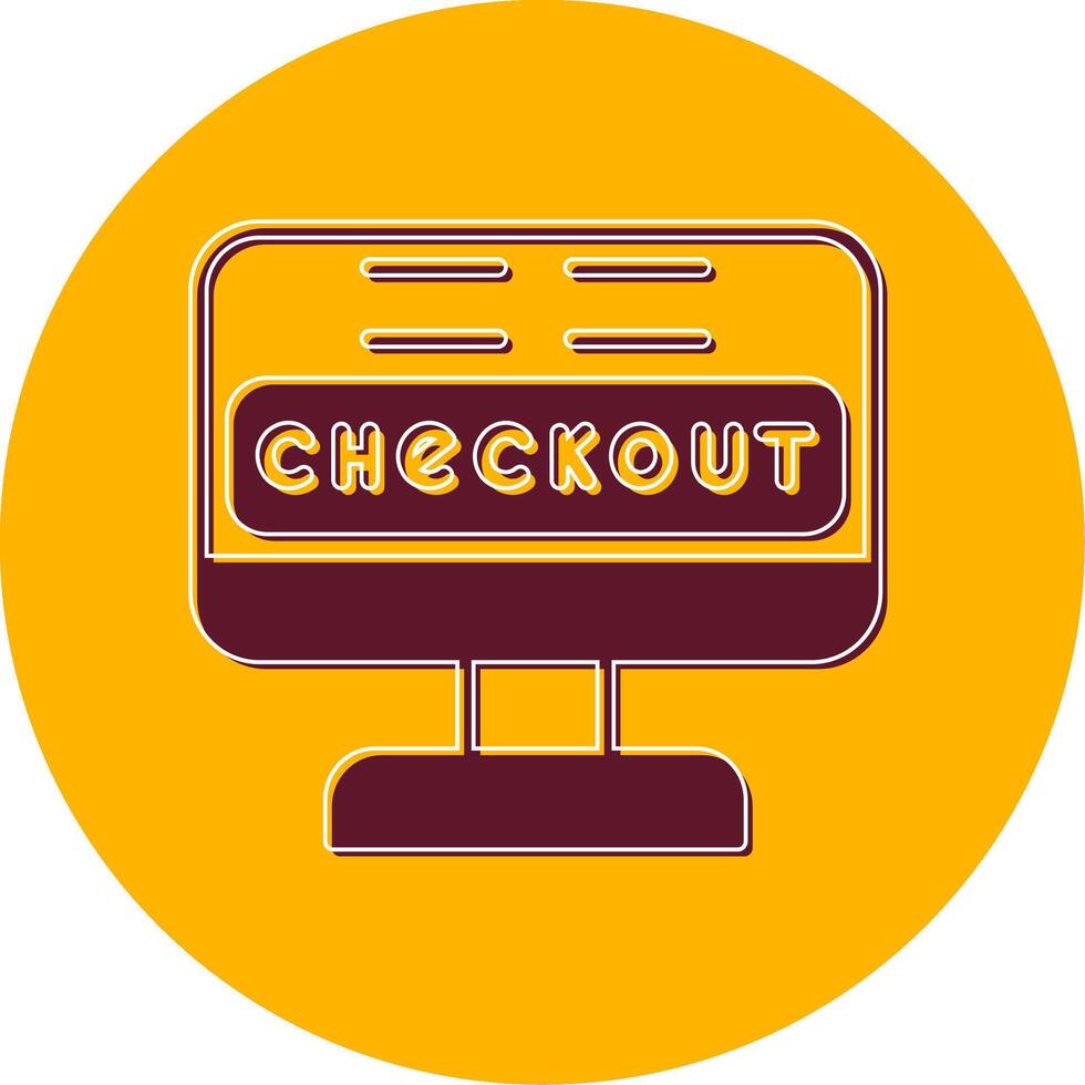 Checkout Vector Icon