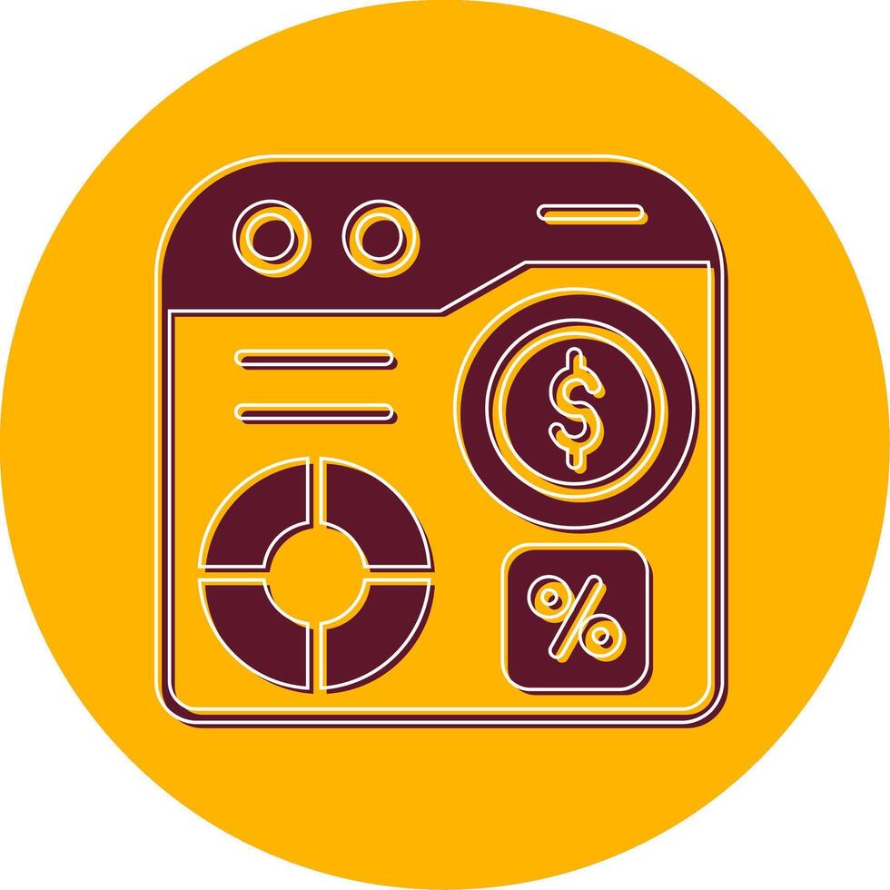 Impression Rate Vector Icon