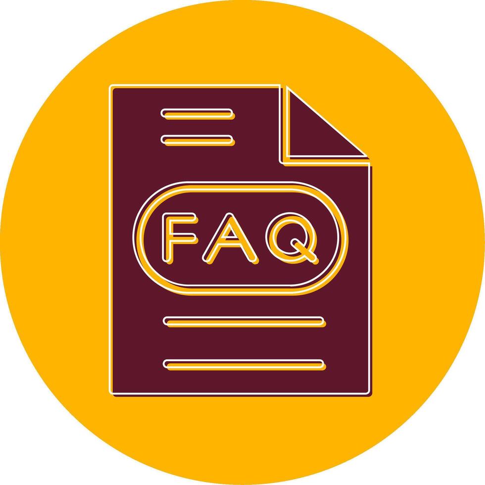 Faq Vector Icon