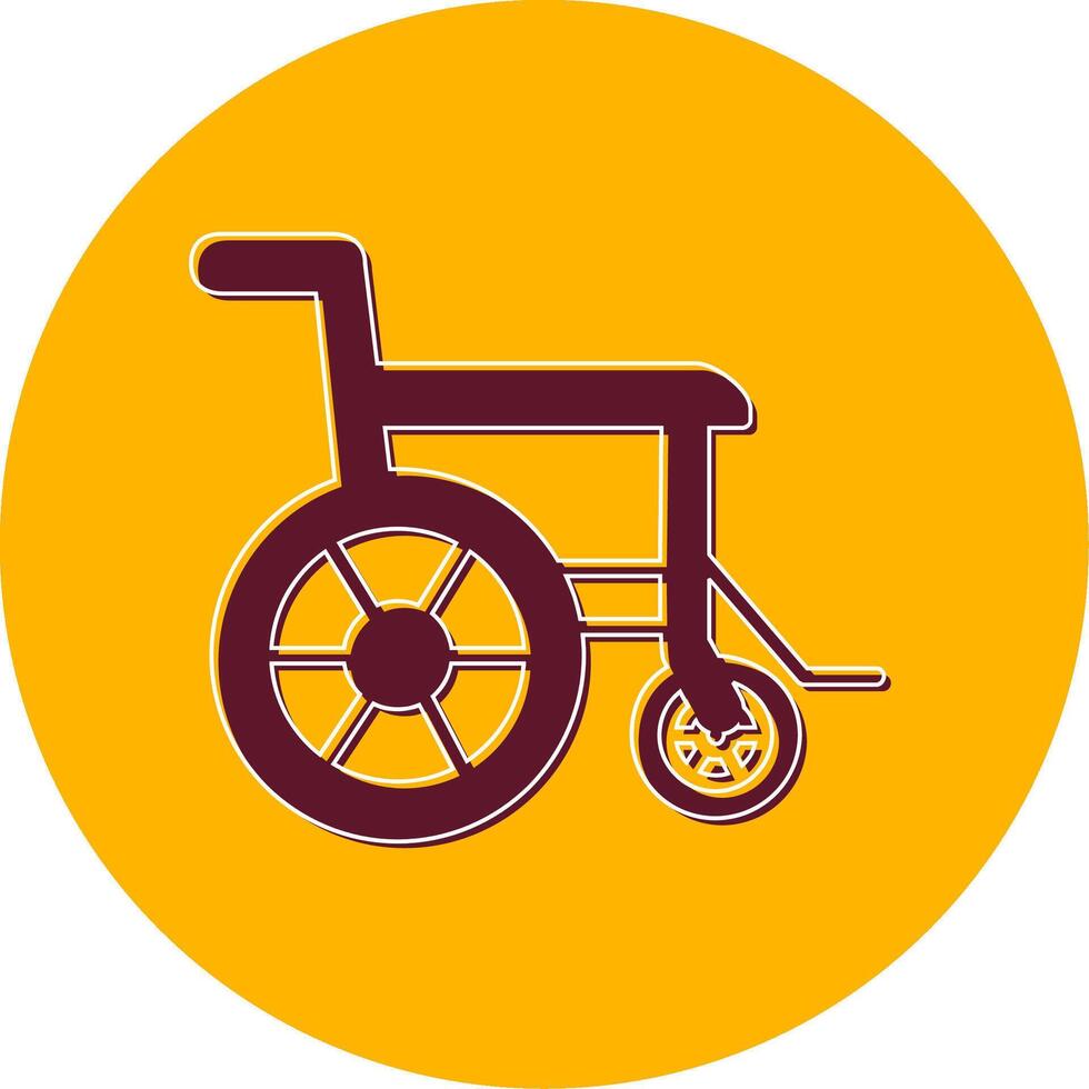 Wheelchair Vector Icon