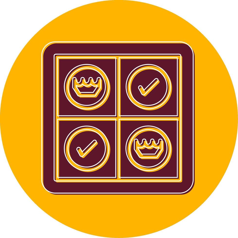 Checkers Vector Icon