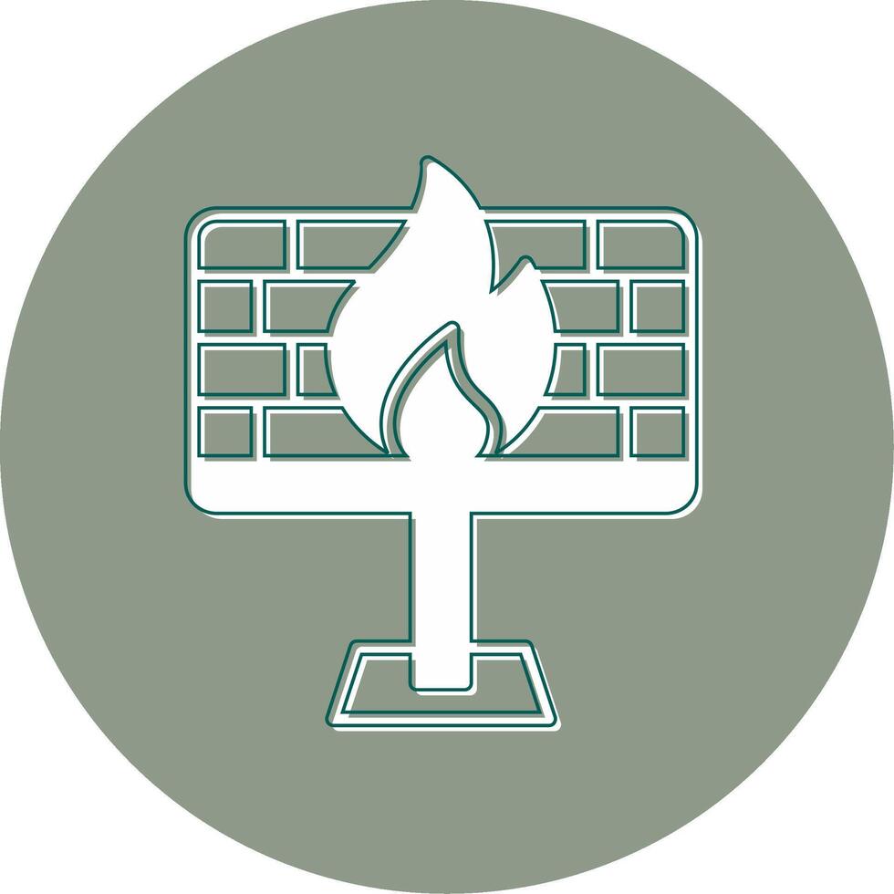 Firewall Vector Icon