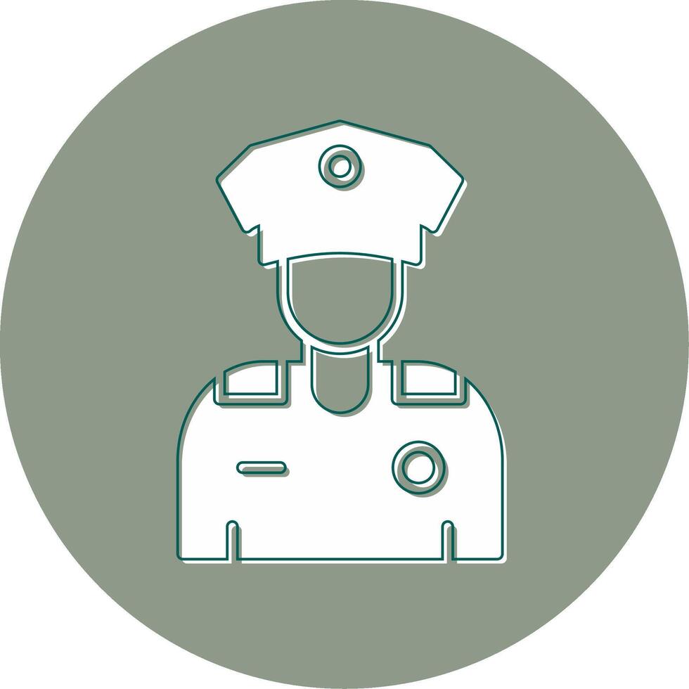 Policeman Vector Icon