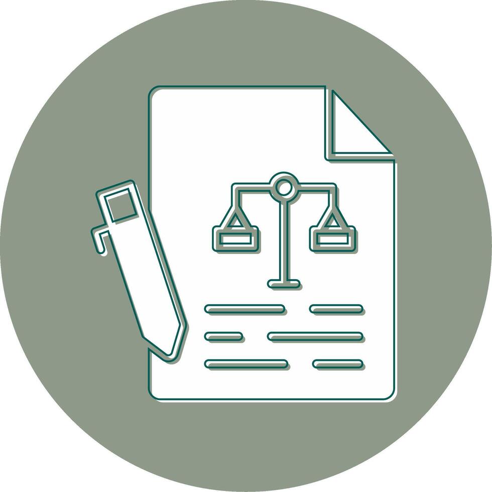 Contract Vector Icon