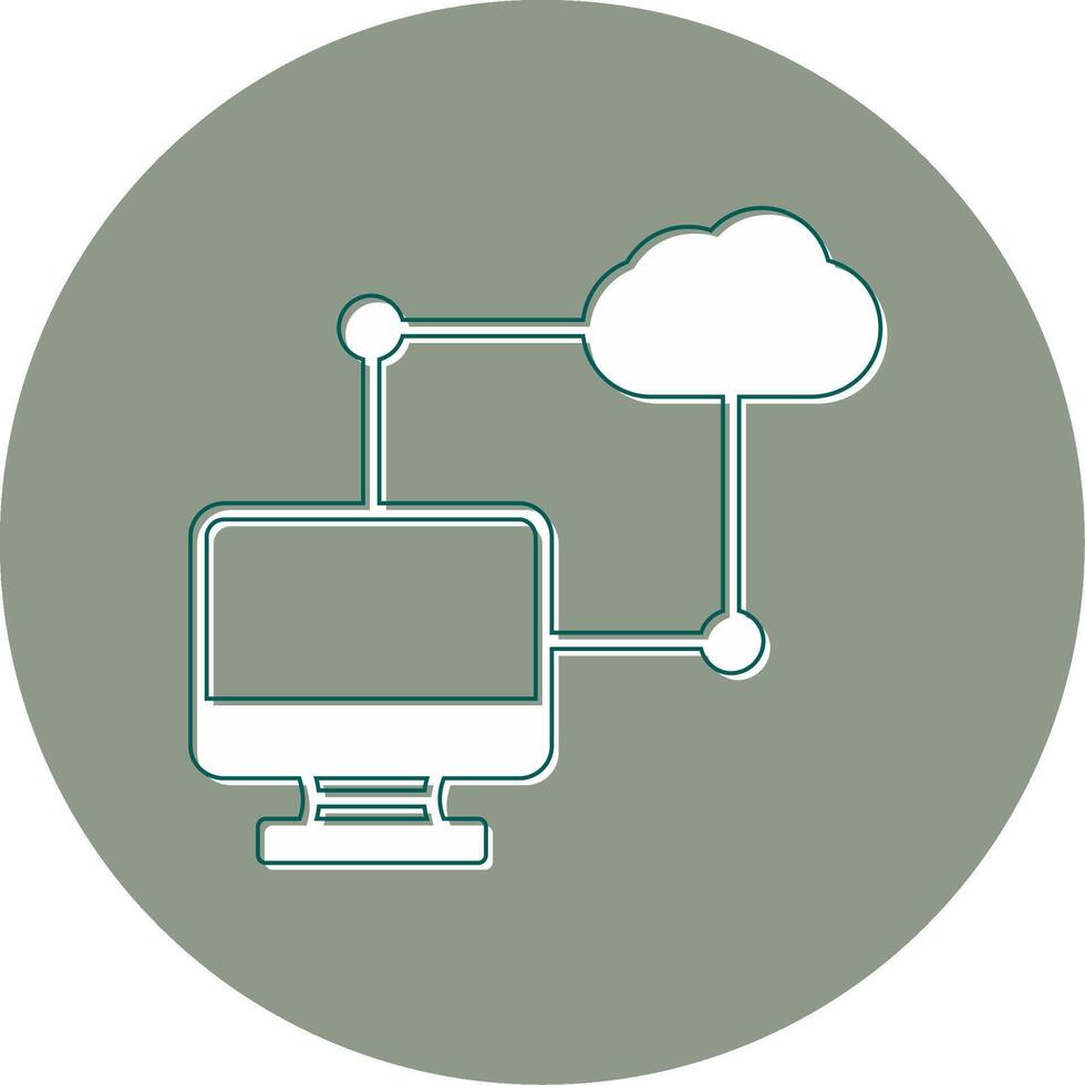 Data Transfer Vector Icon