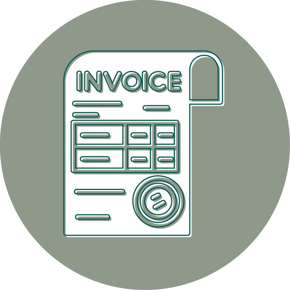 Invoice Vector Icon