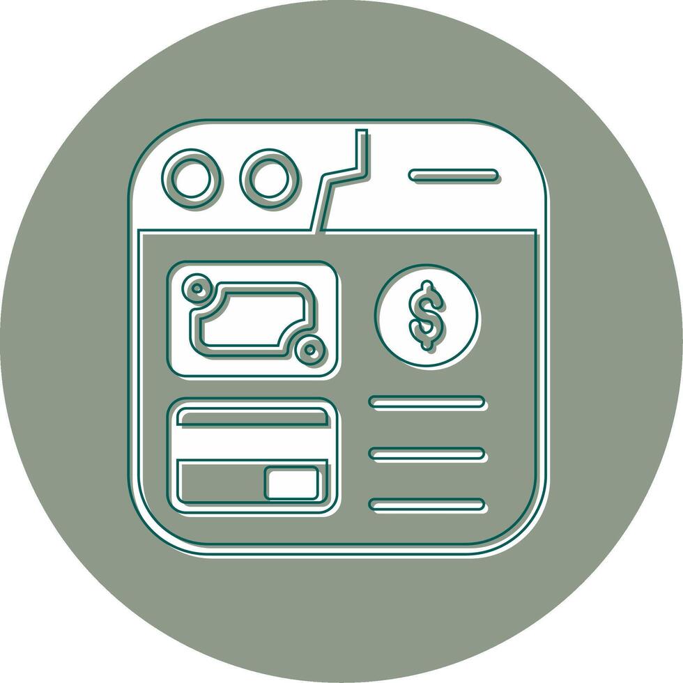 Online Payment Vector Icon