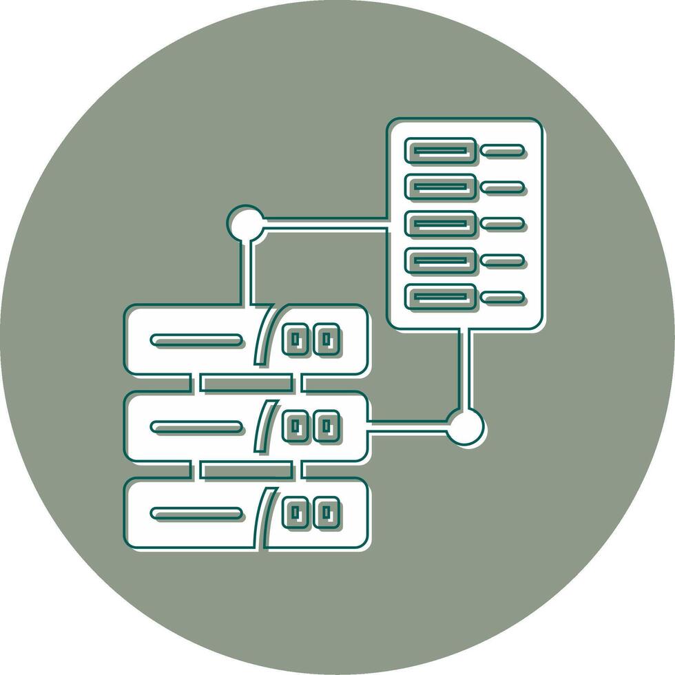 icono de vector de transferencia de datos