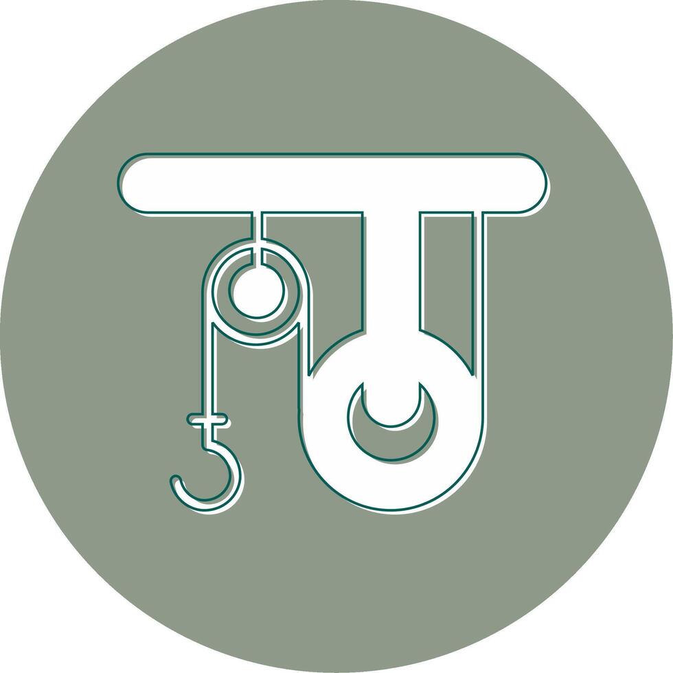 Pulley Vector Icon
