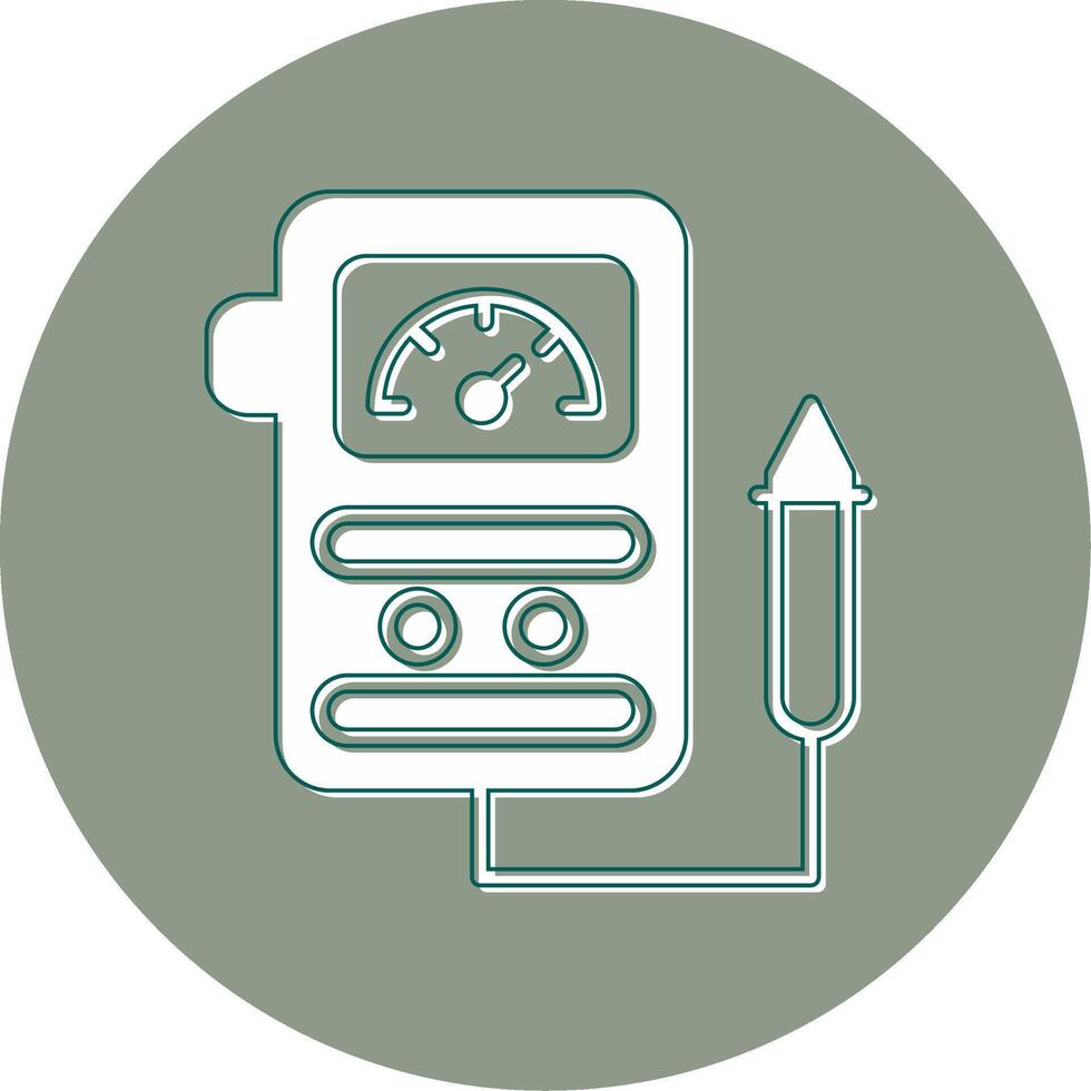 Voltmeter Vector Icon