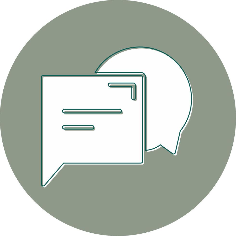 Speech Bubbles Vector Icon