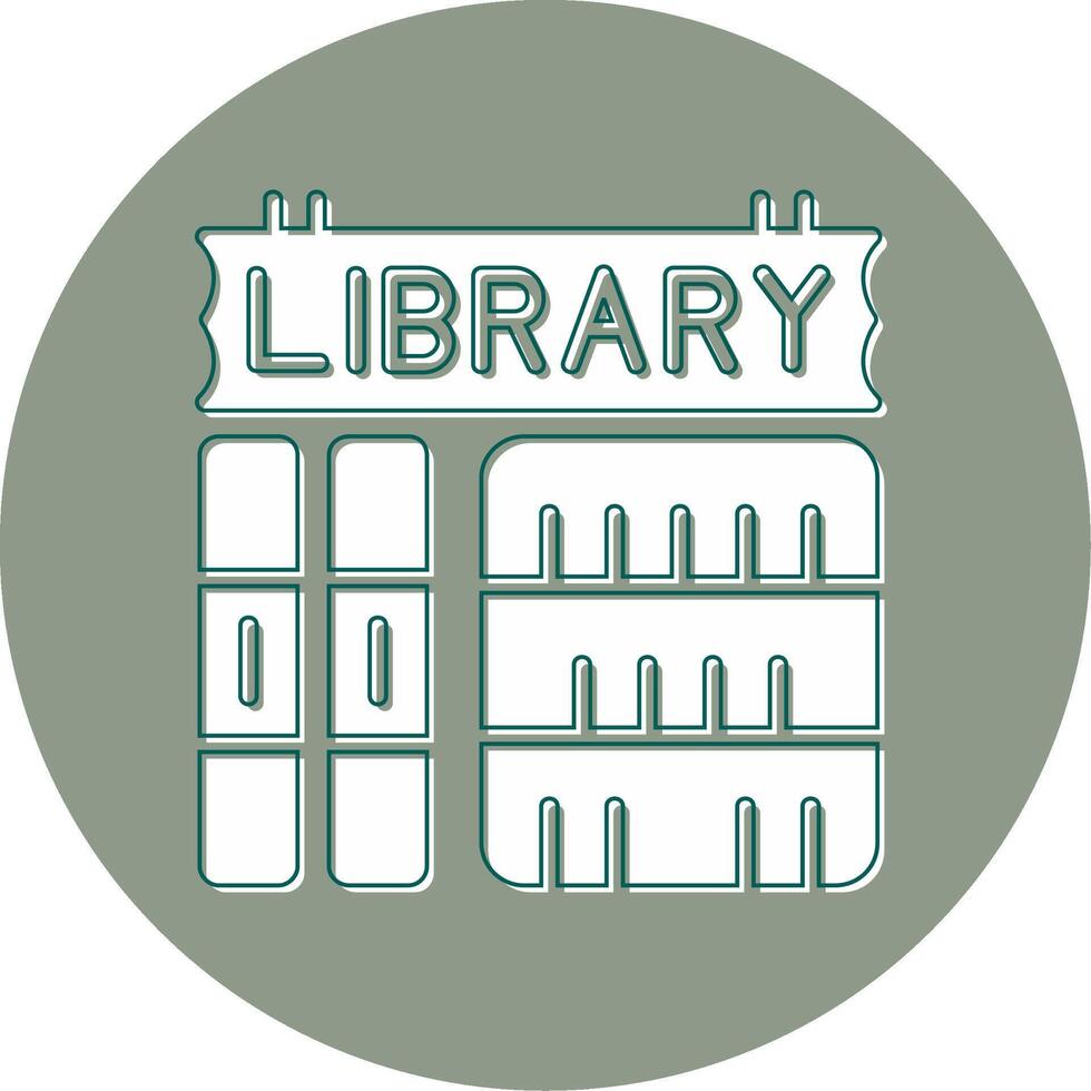 Library Vector Icon