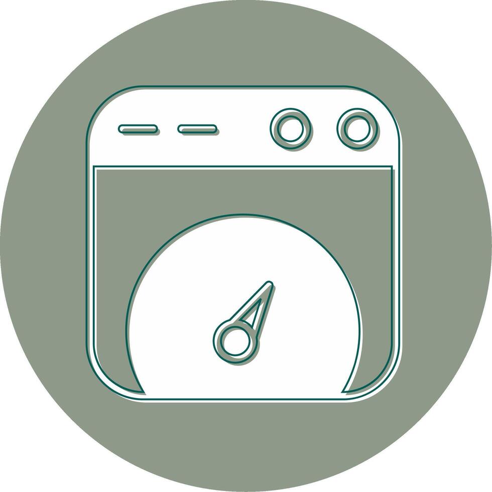 Speed Test Vector Icon