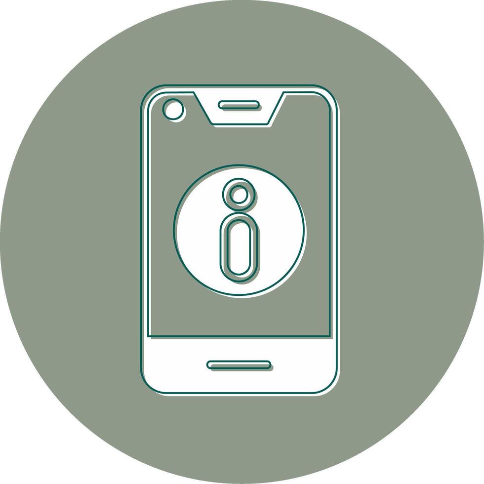 Smartphone Information Vector Icon