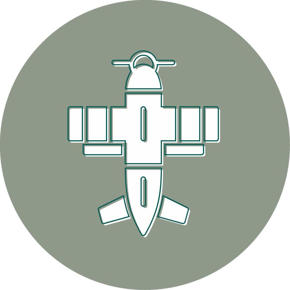 Biplane Vector Icon