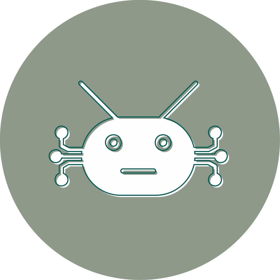 Cyborg Vector Icon