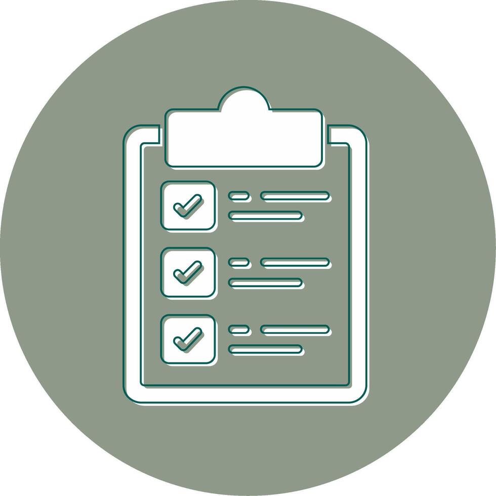 Check List Vector Icon