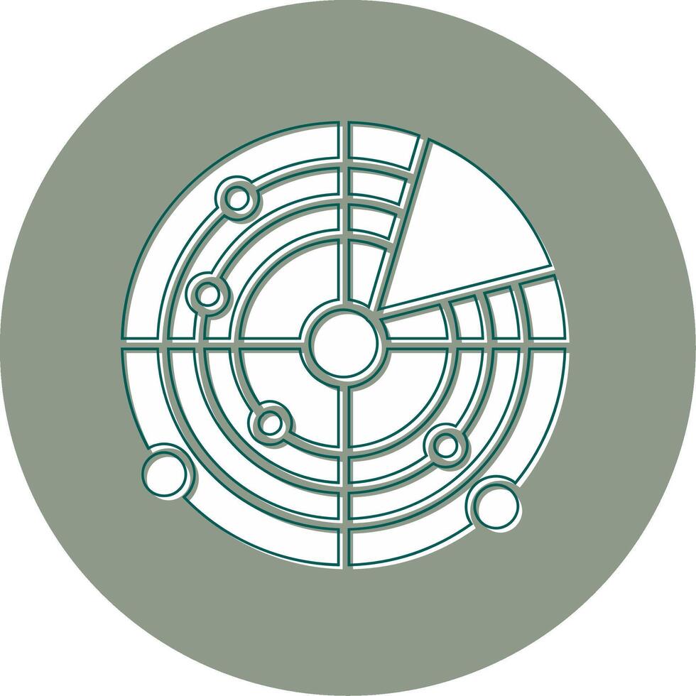Radar Vector Icon