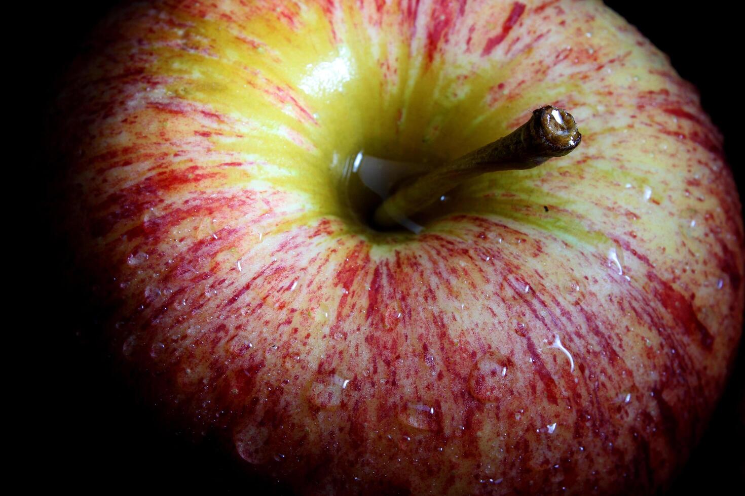 Fuji apples that look beautiful and delicious to eat. photo