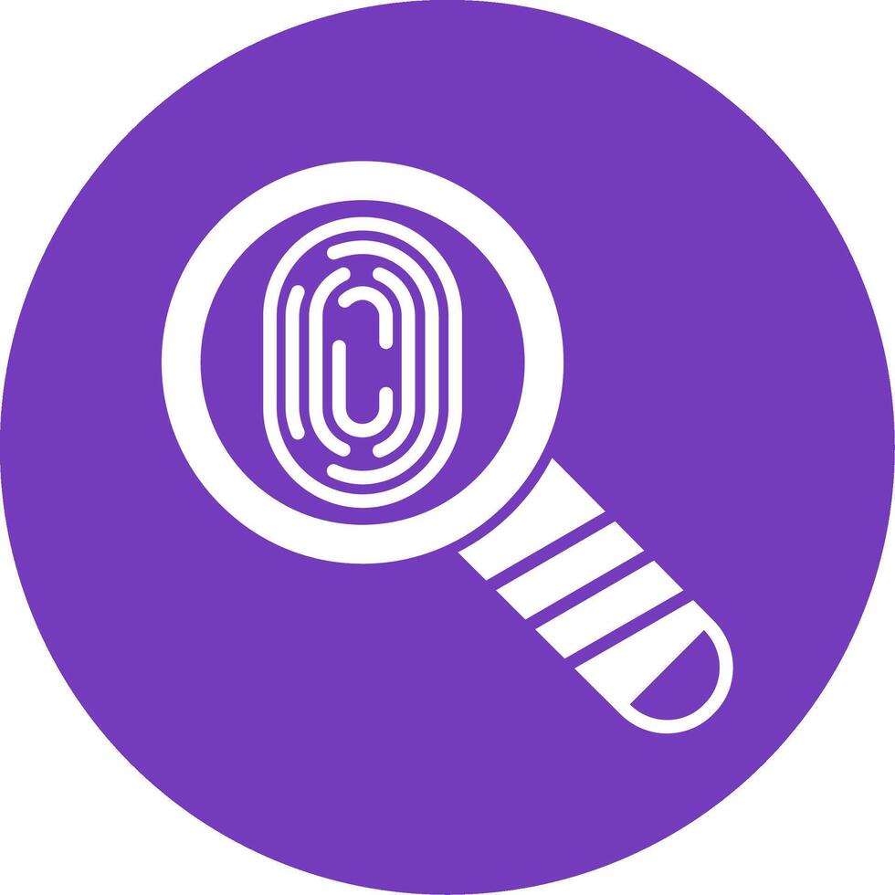 Fingerprint Vector Icon