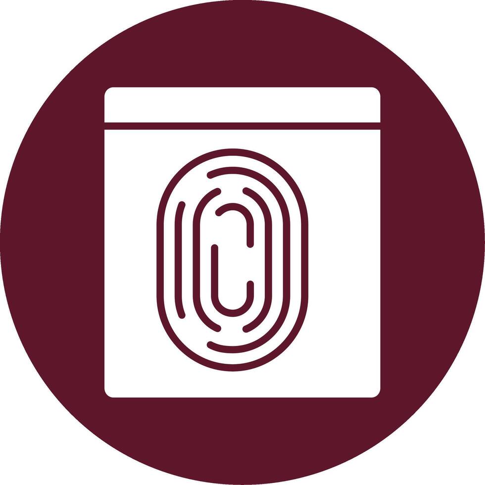 Fingerprint Vector Icon