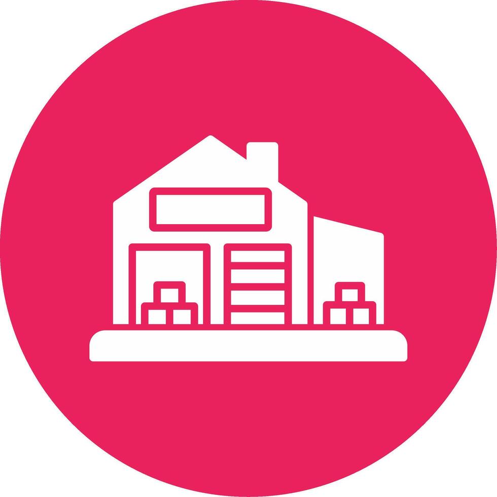 Warehouse Vector Icon
