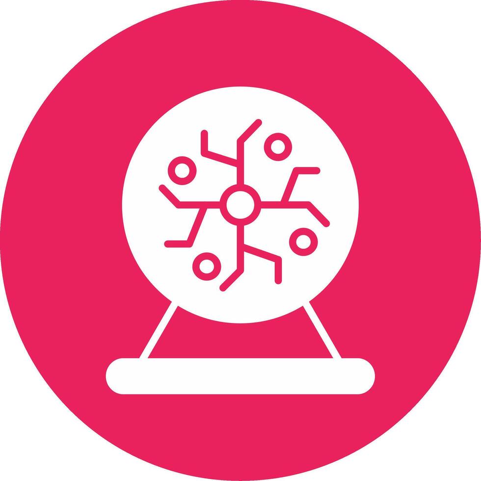 Plasma Ball Vector Icon