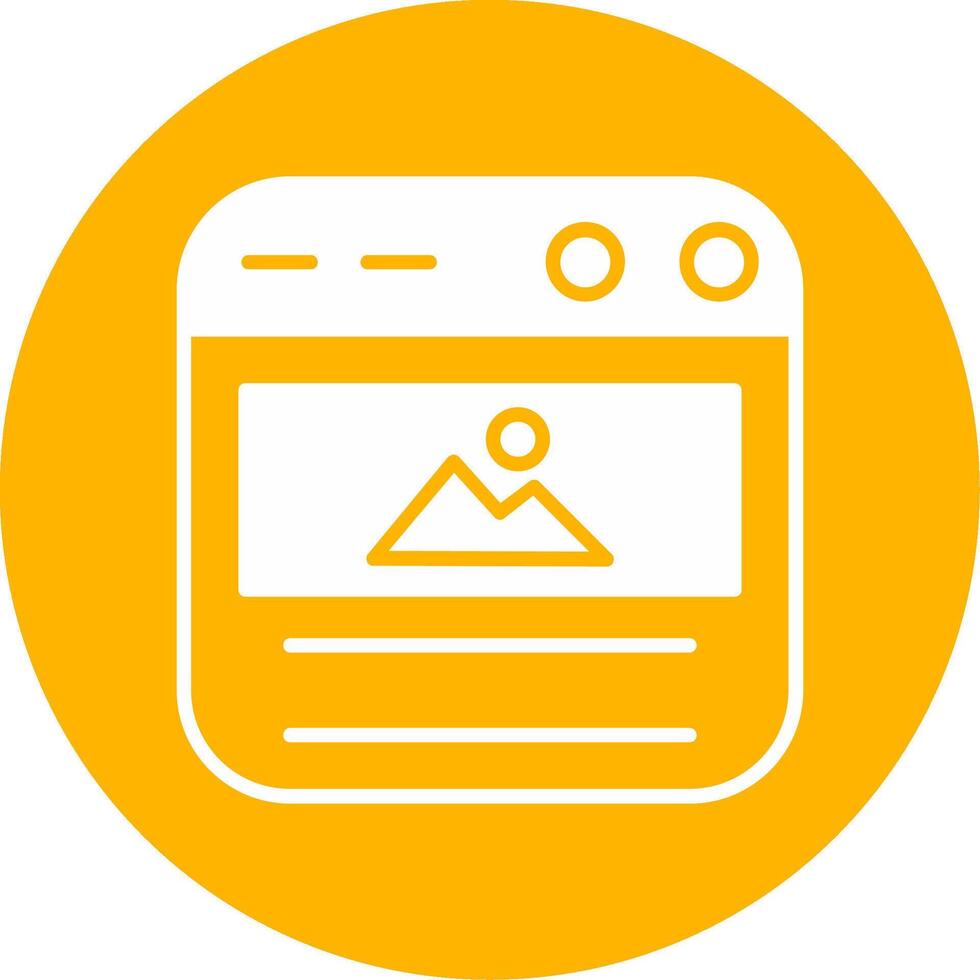 Web Page Vector Icon