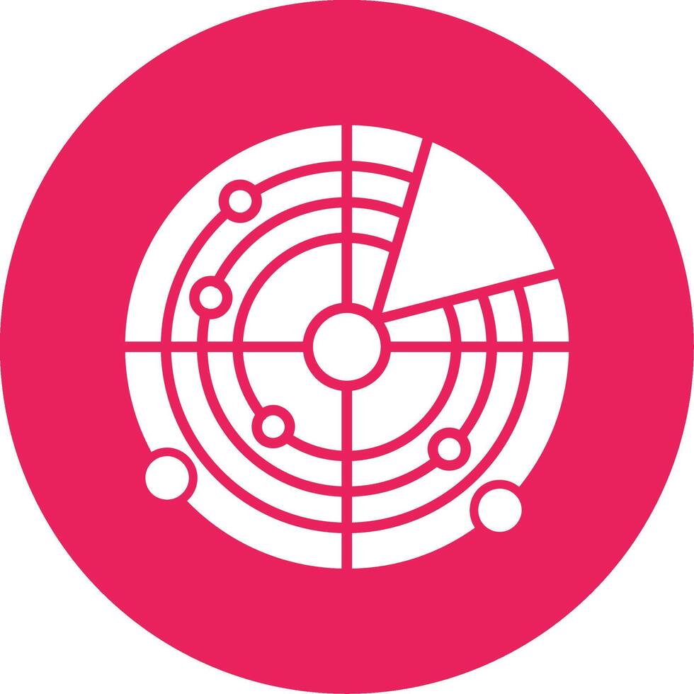 Radar Vector Icon
