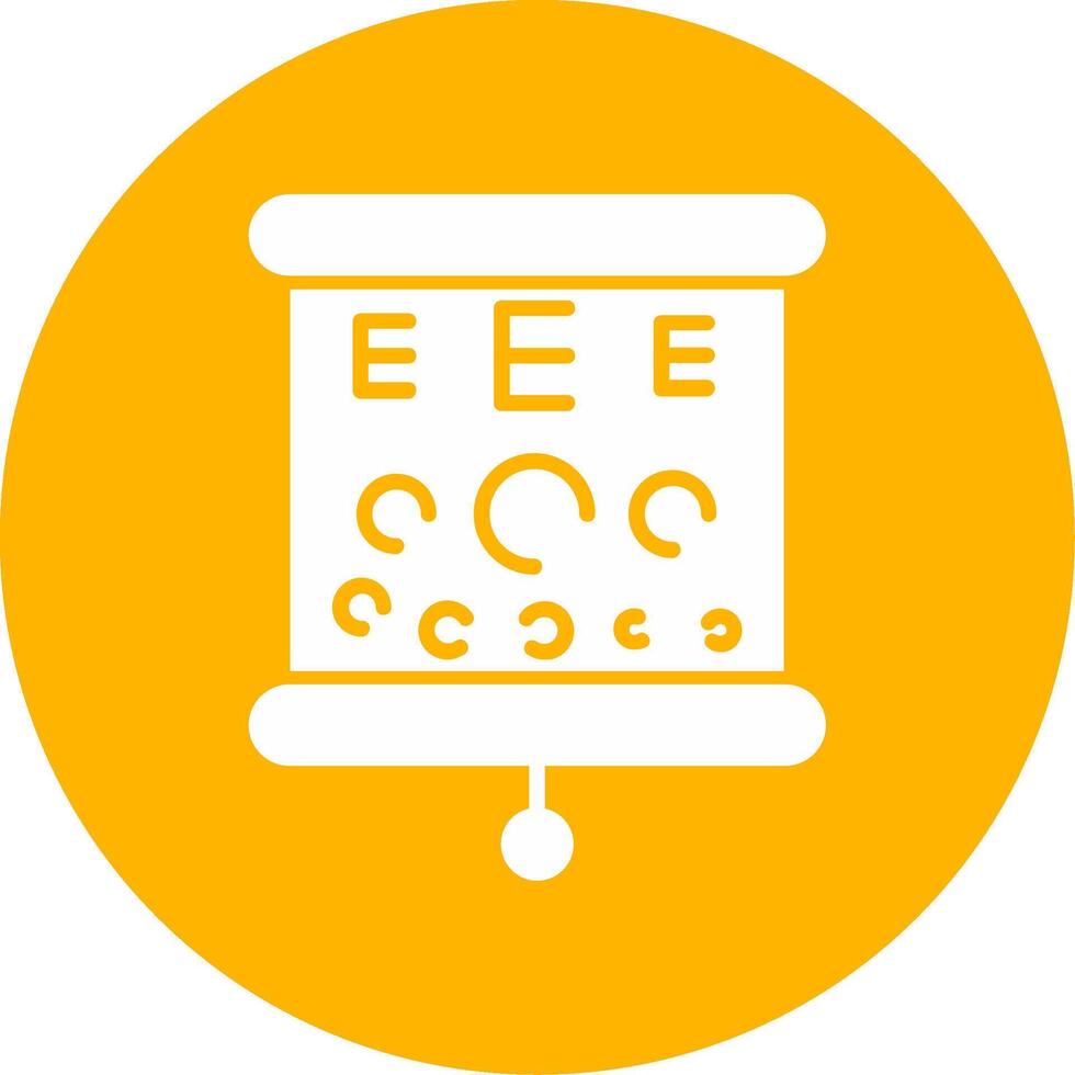 Eye Test Vector Icon