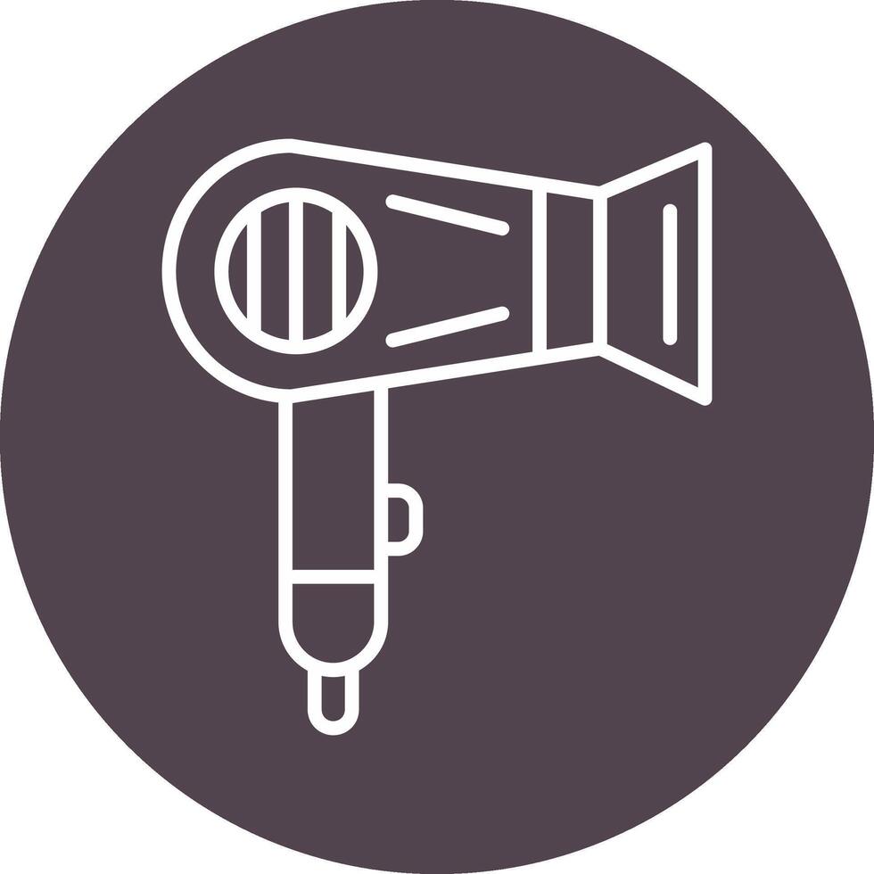 Hair Dryer Vector Icon
