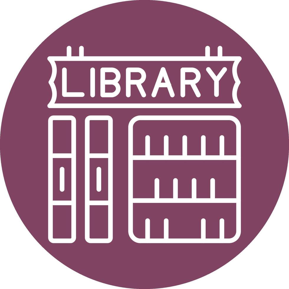 Library Vector Icon