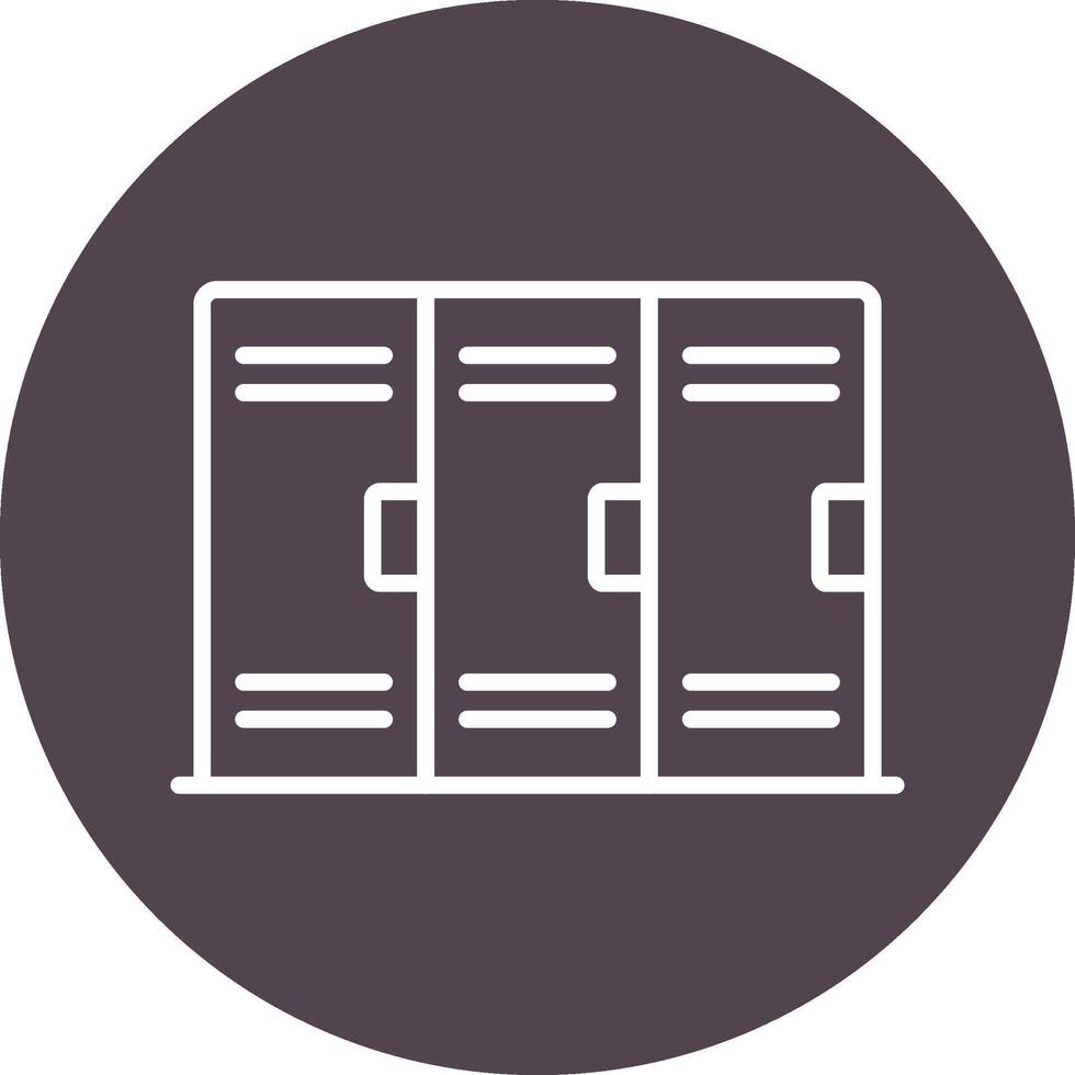 Lockers Vector Icon