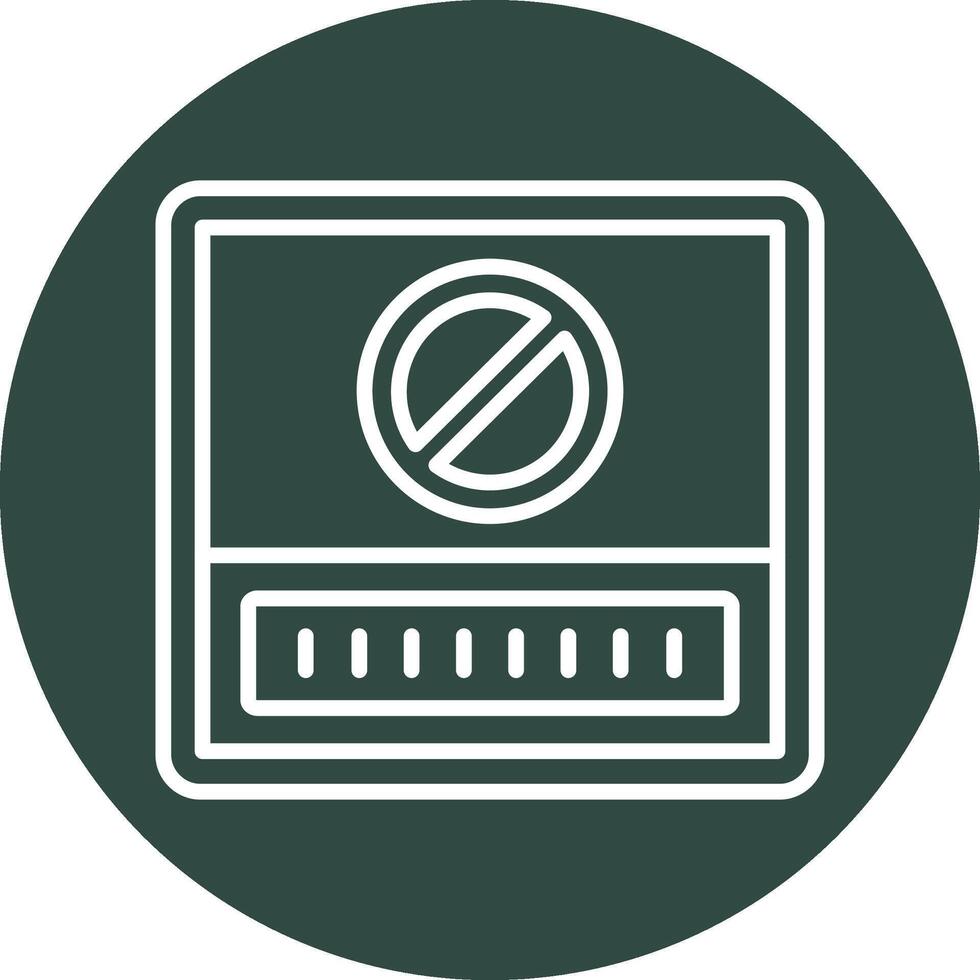 Stop Vector Icon