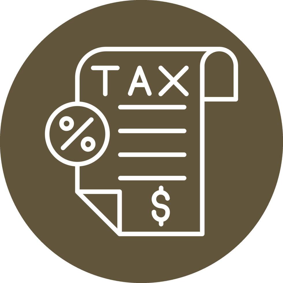 Tax Vector Icon