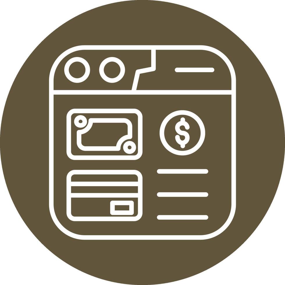 Online Payment Vector Icon