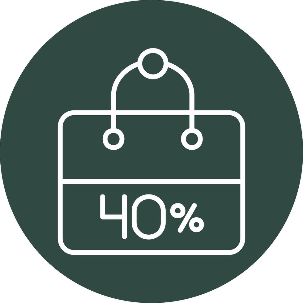 Discount Vector Icon