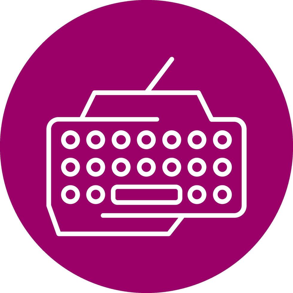 Keyboard Vector Icon