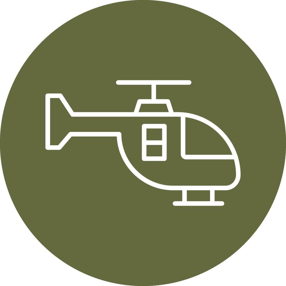 Helicopter Vector Icon