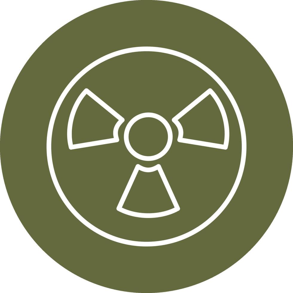 Radiation Vector Icon